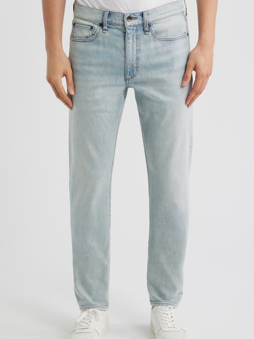 rag & bone Light Blue Slim Straight Jeans Fit 2 Size 32W 32L